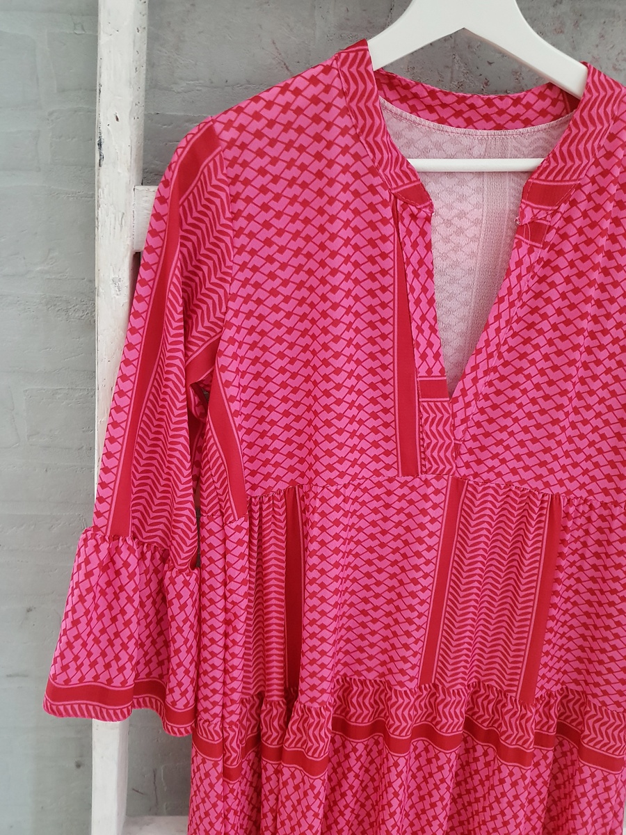 Maxikleid PALI – COLOURBLOCK