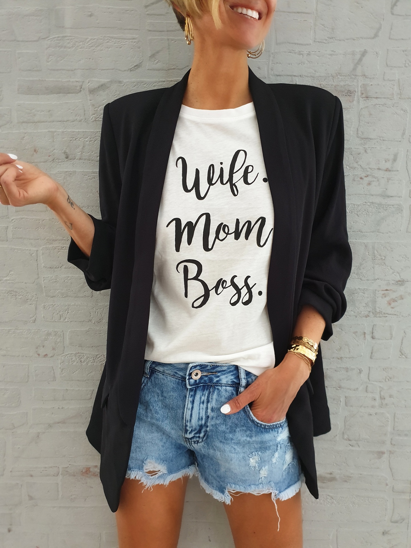 Shirt WIFE MOM BOSS 2.0