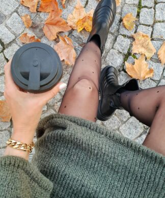 Strumpfhose LITTLE DOTTY schwarz