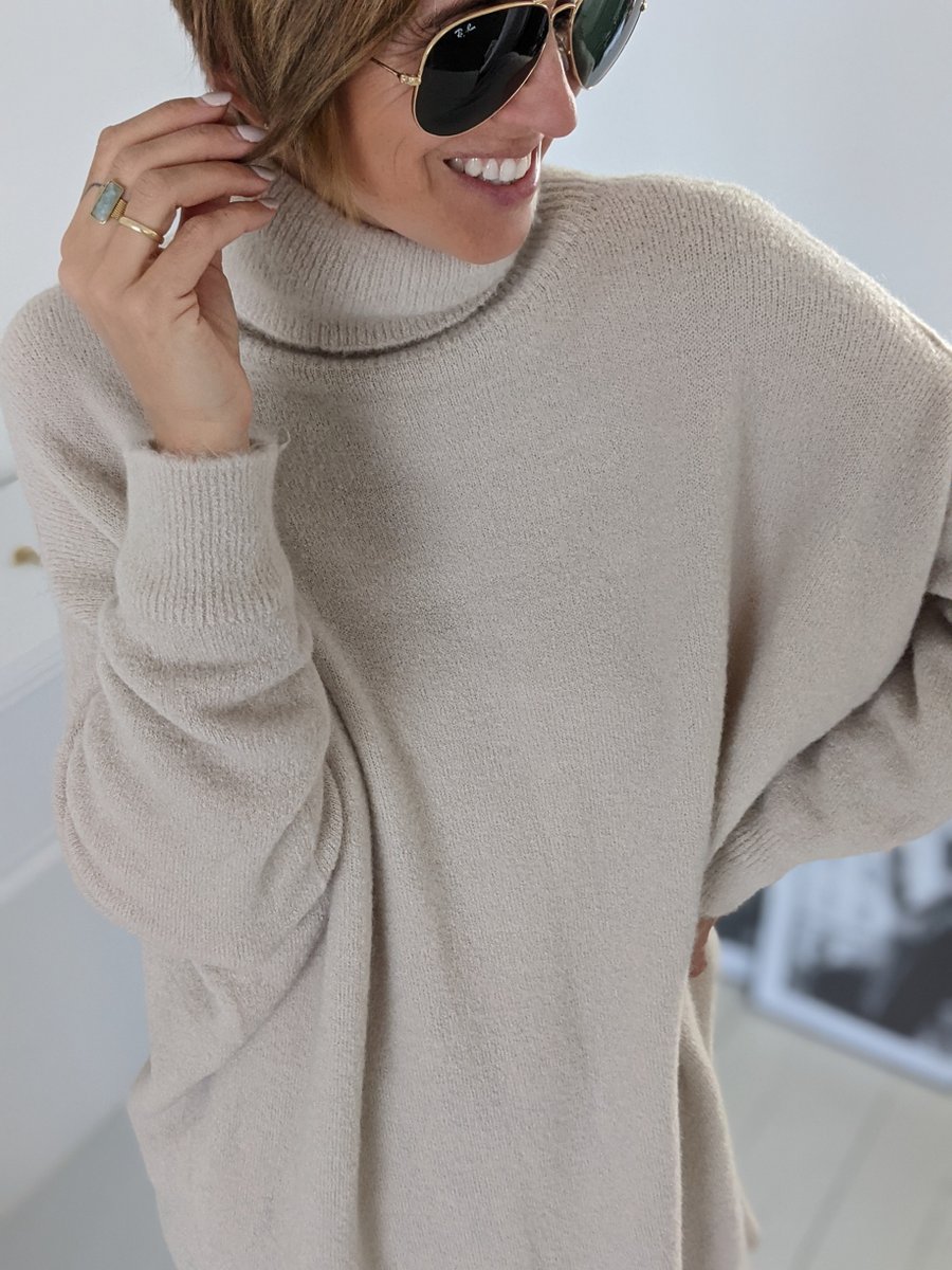 weicher Longpullover TURTLENECK BE THE ONE SALE