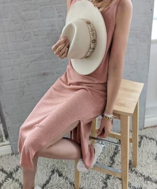 Midi Strickkleid ALL YOU NEED – versch. Farben
