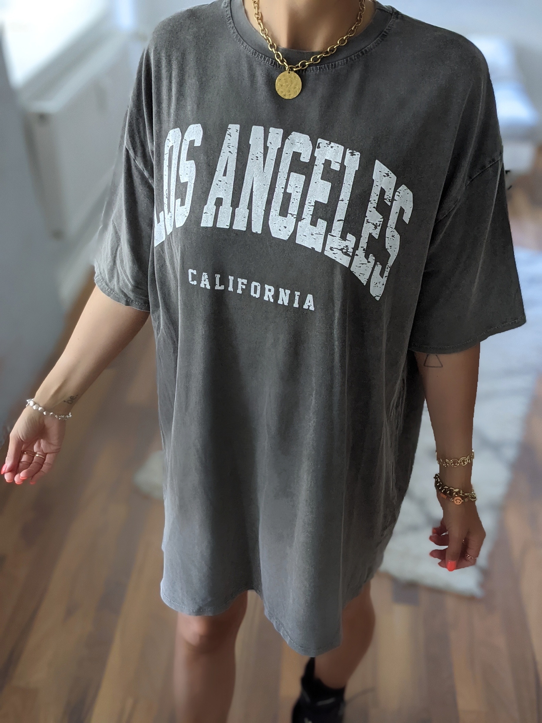 Longshirt LOS ANGELES – California – versch. Farben