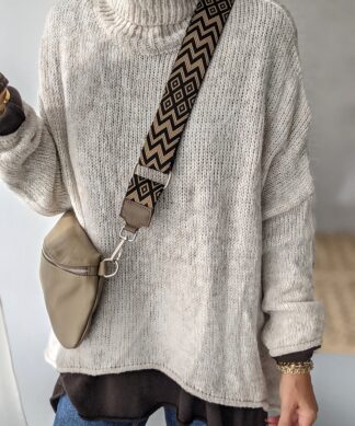 Bagstrap PATTERN SILBER EDITION