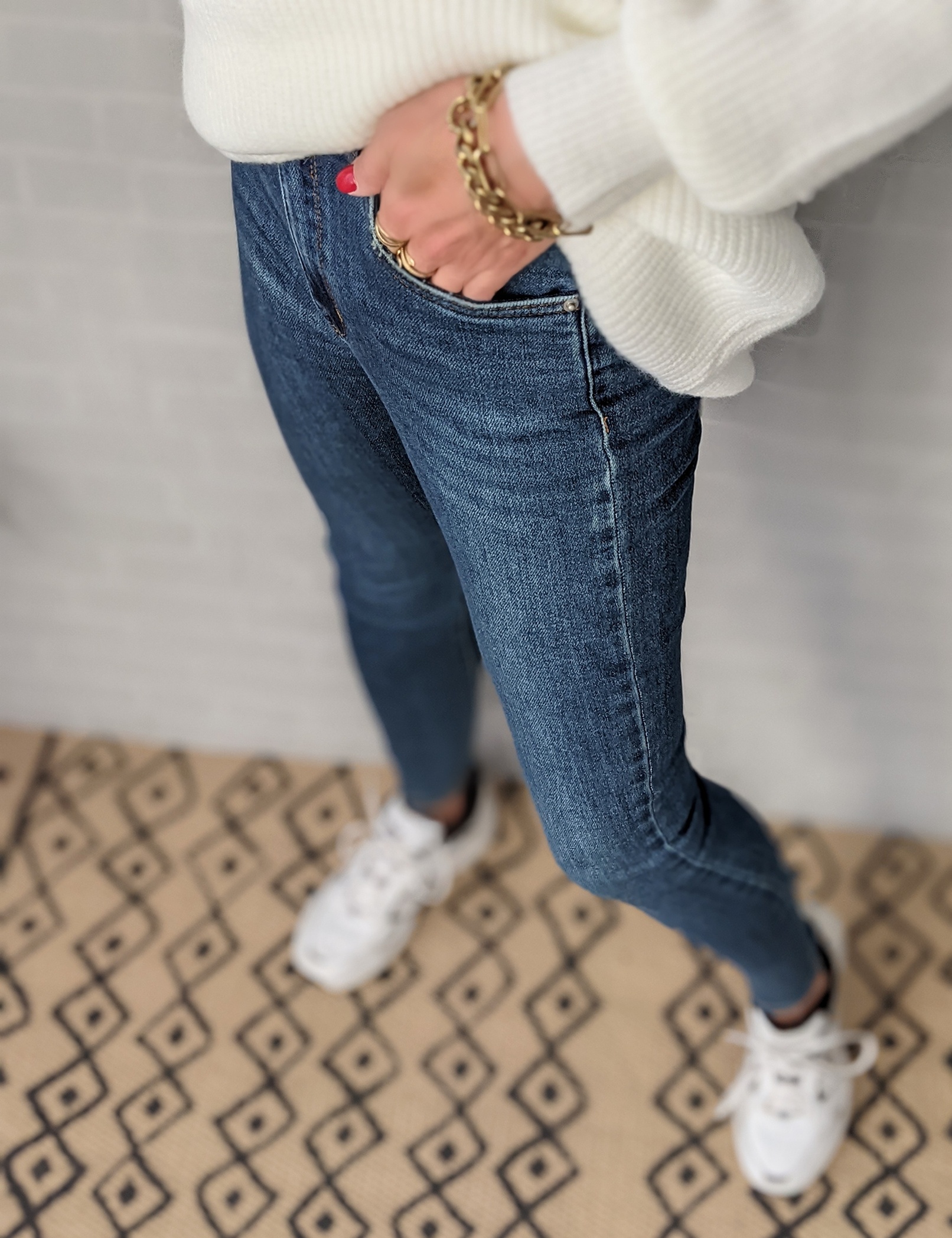 Skinny Jeans TIGHT AND HIGH- clean blue SALE