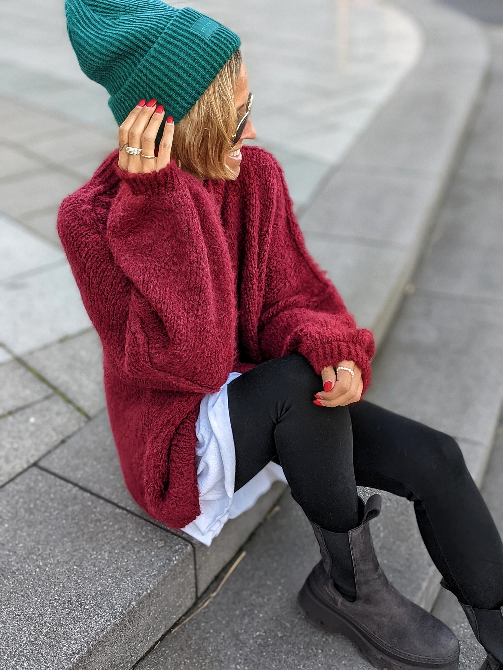 Strickpullover BABY IT’S COLD – versch. Farben