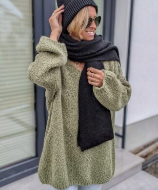 SCHAL SMOOTH RIBBED UNI – versch. Farben