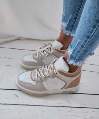 Midtop Sneaker WALK ON AIR beige SALE