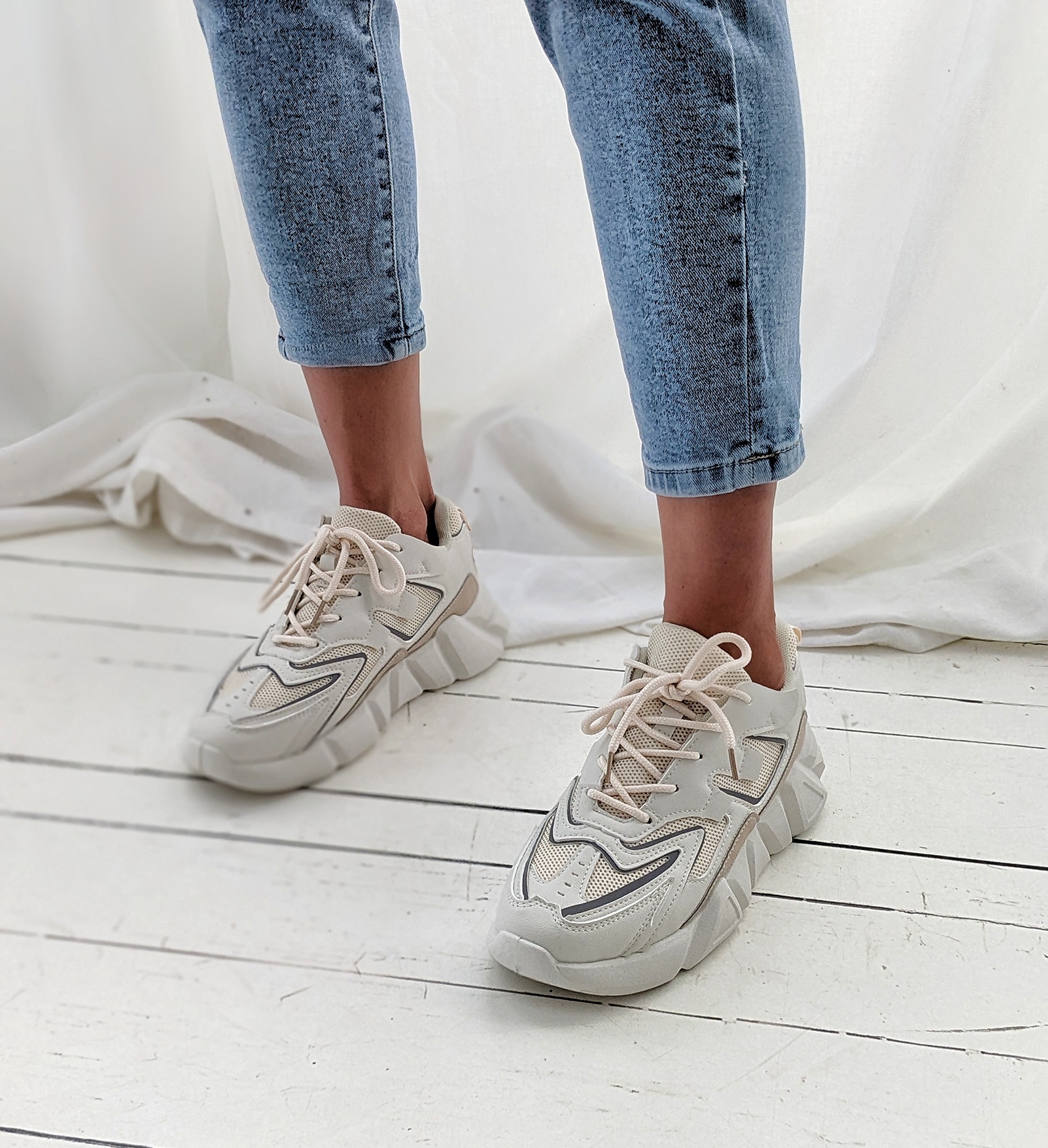 Sneaker CHUNKY beige