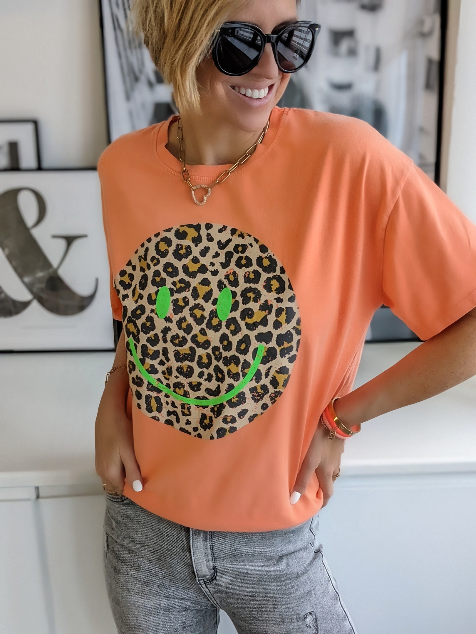 Shirt LEO SMILEY – versch. Farben SALE