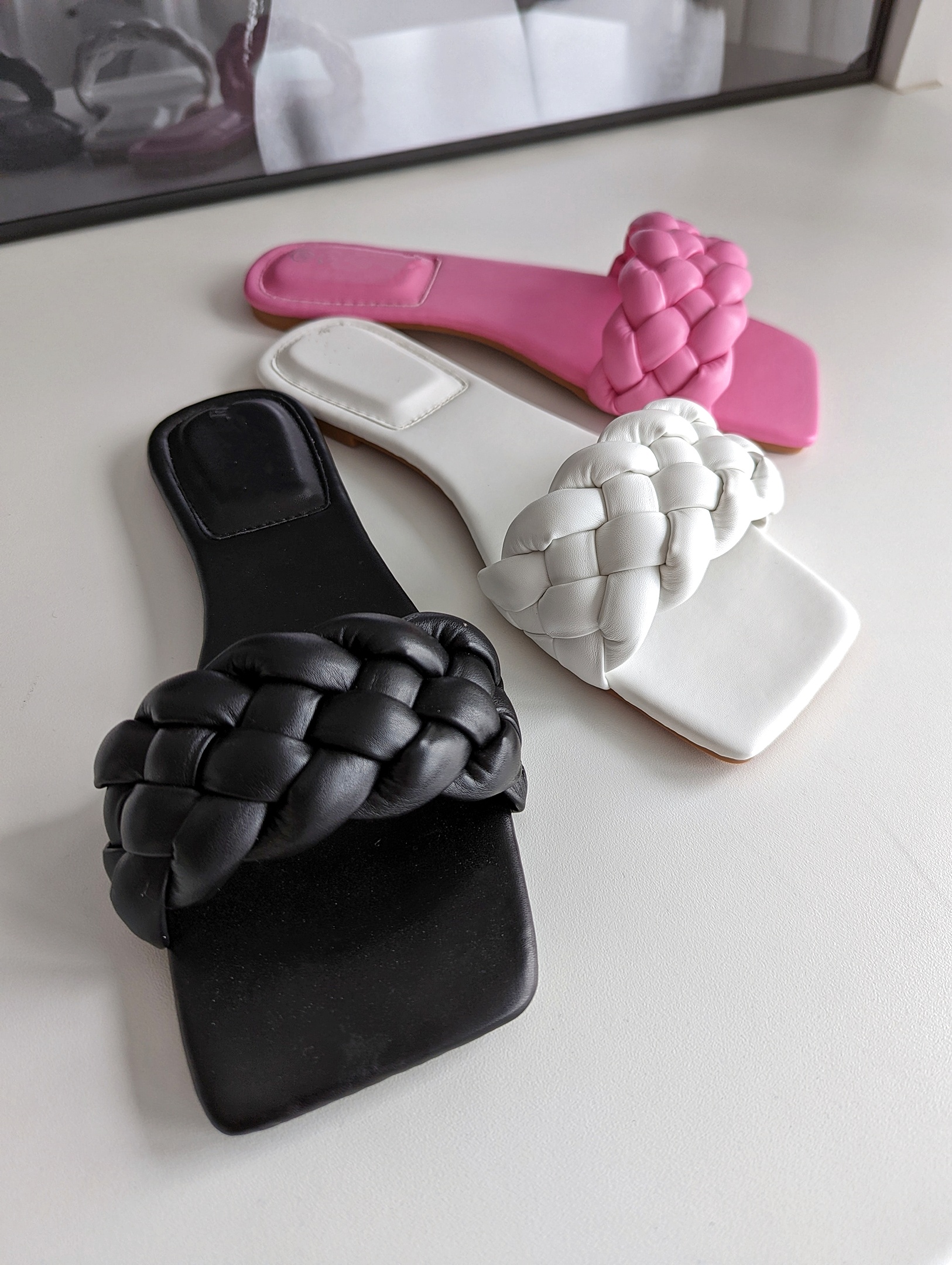 Pantolette SIMPLY BRAIDED – pink SALE
