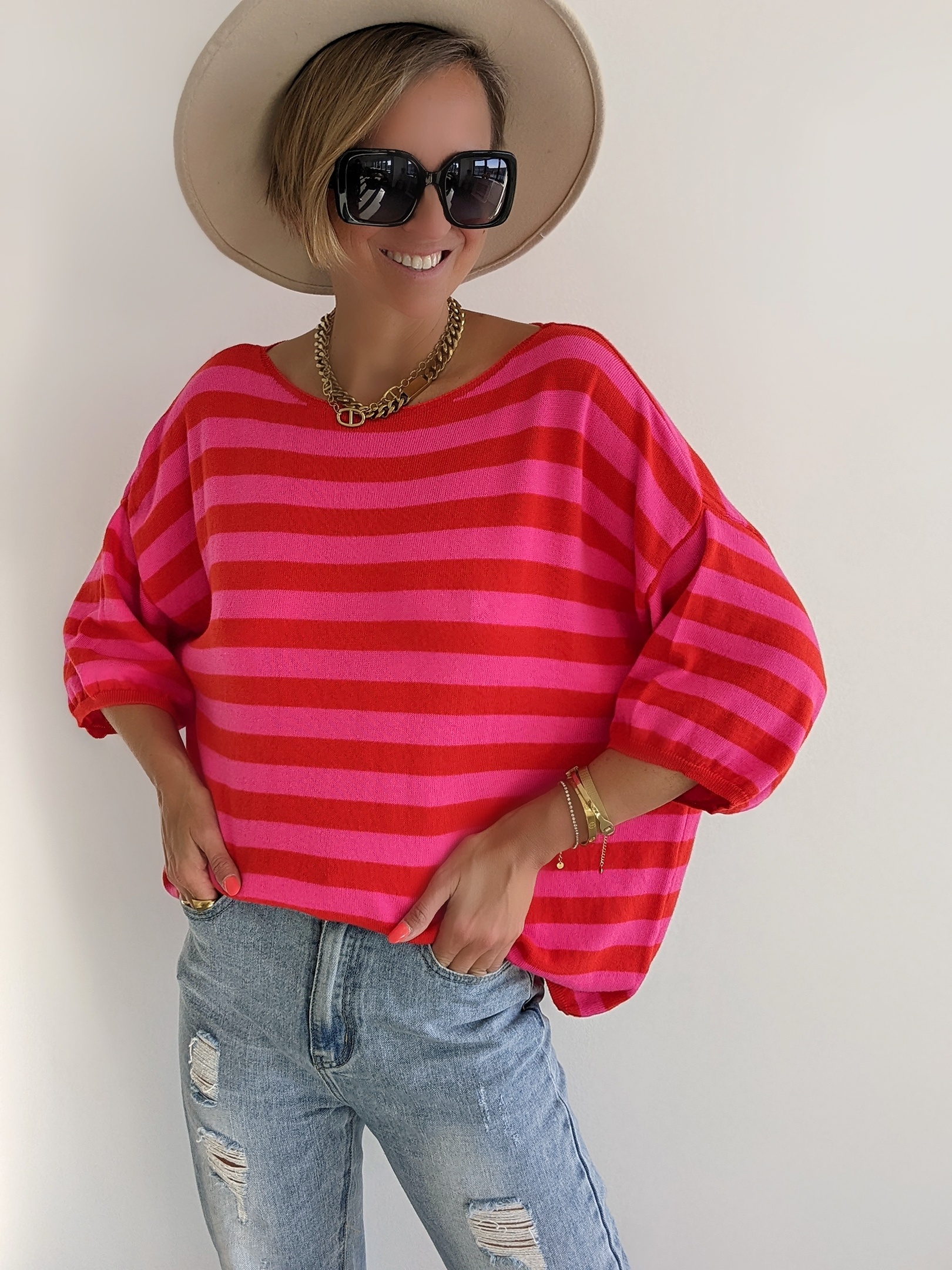 Pullover SWEET TAPE – versch. Farben