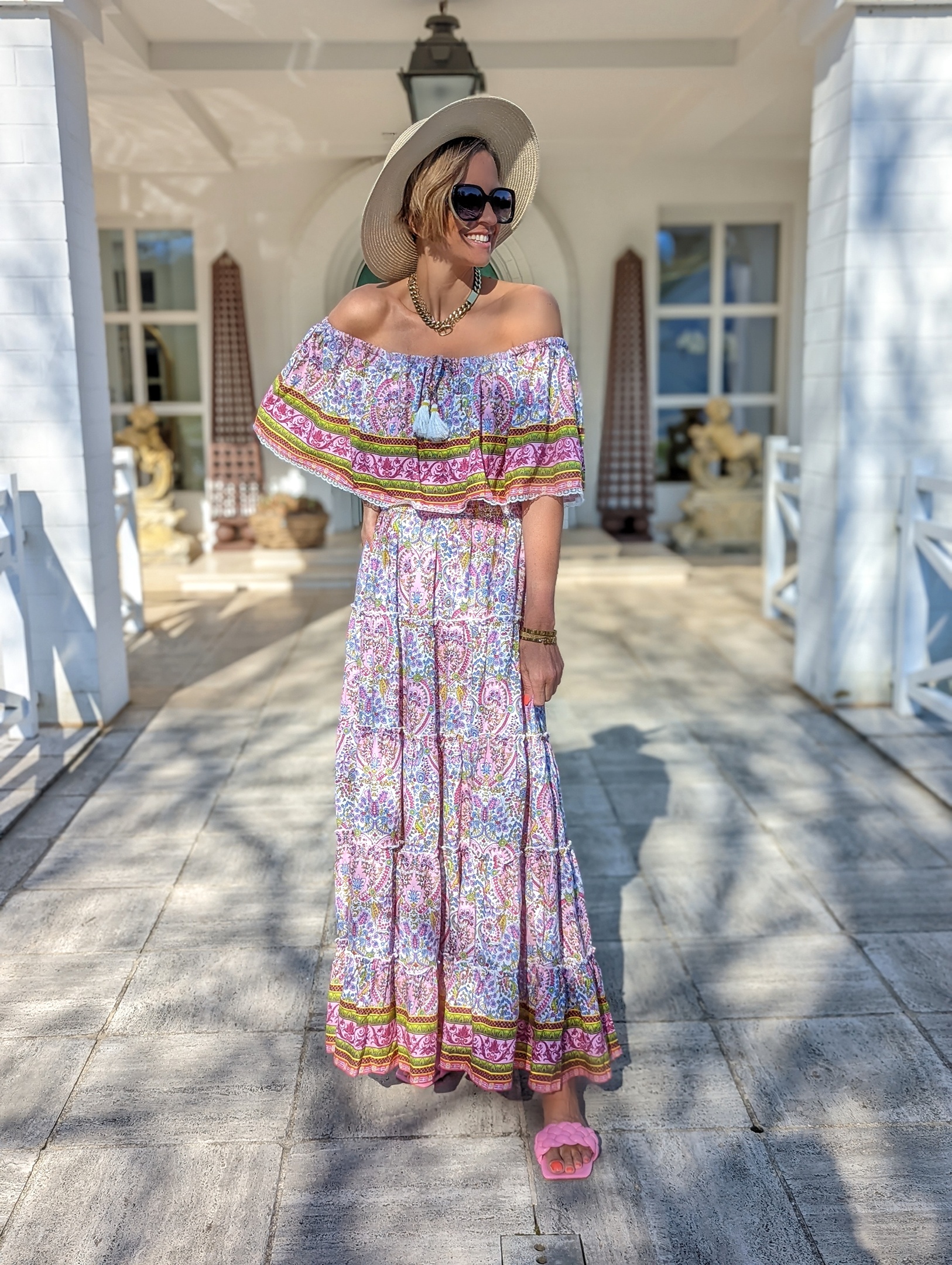 langes Offshoulderkleid PRETTY PERFECT – EXCLUSIVE COLLECTION