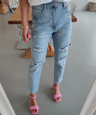 Mom Fit Jeans GRACE lightblue