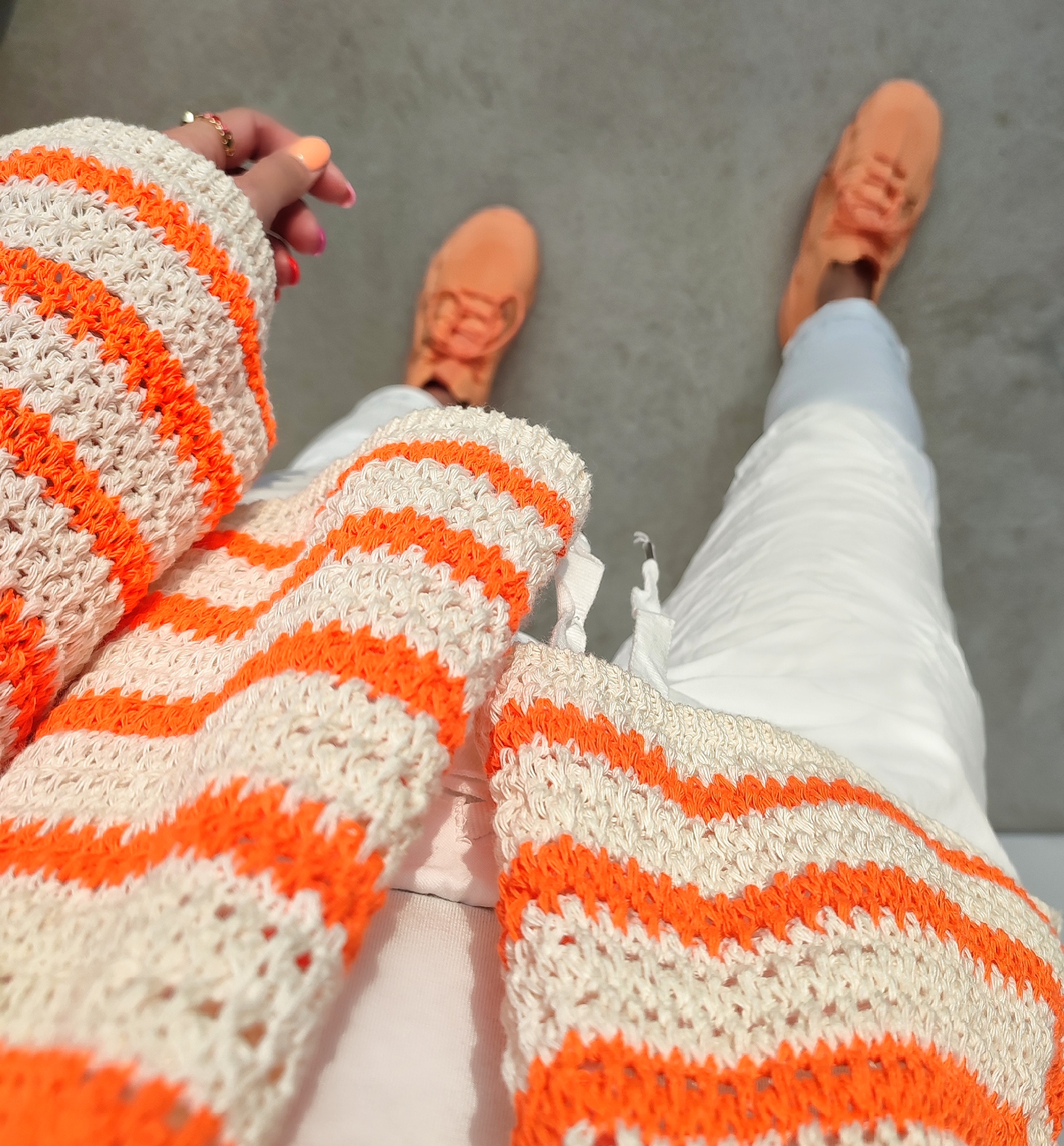 Sock Sneaker – orange