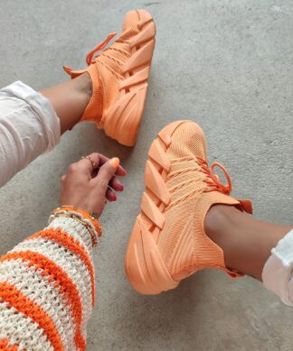 Sock Sneaker – orange