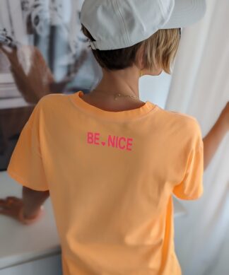T-shirt Backprint BE NICE – versch. Farben