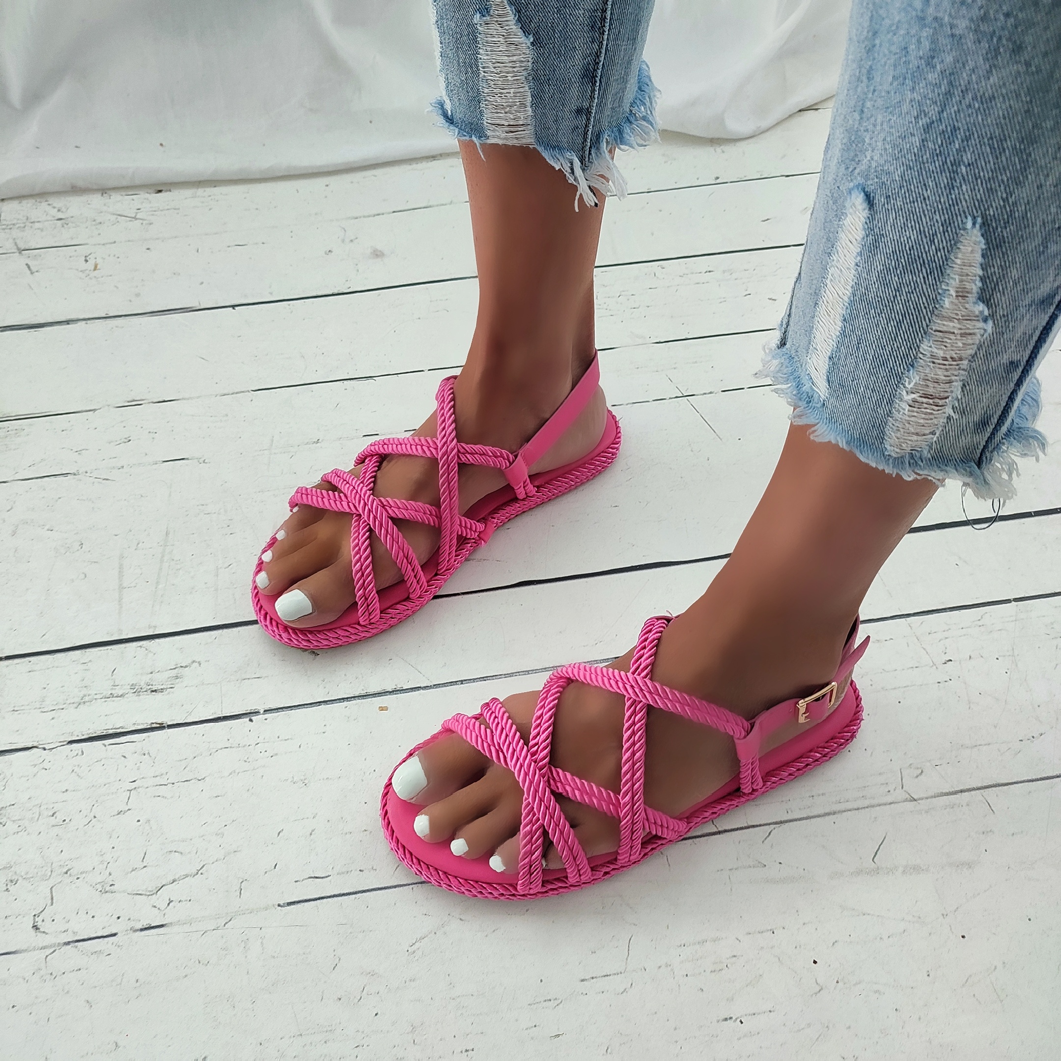Sandale WILD BAREFOOT – pink SALE