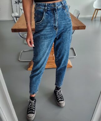 MOM FIT Jeans BEATRIX-BLUE