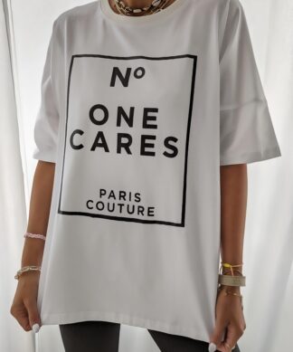 T-shirt NO ONE CARES – versch. Farben