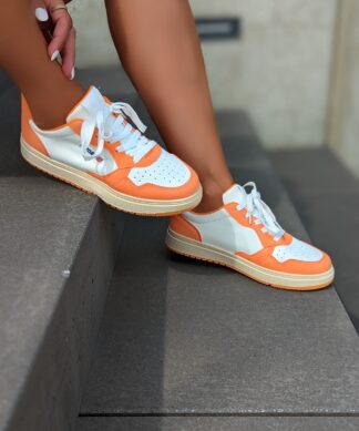 Sneaker SPORTY CASUAL – orange