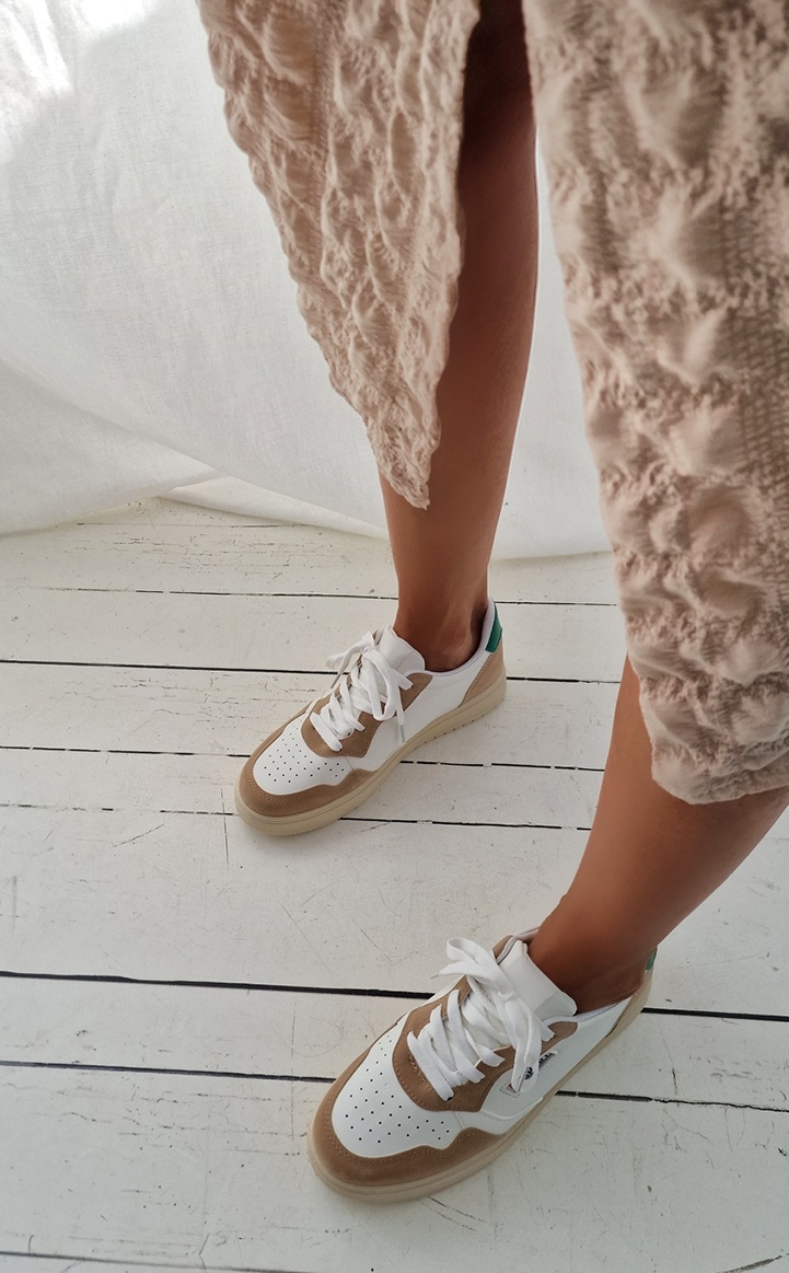 Sneaker SPORTY CASUAL – camel SALE