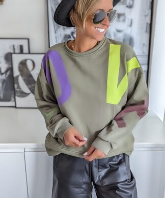 Sweater LOVE LETTERS – versch. Farben