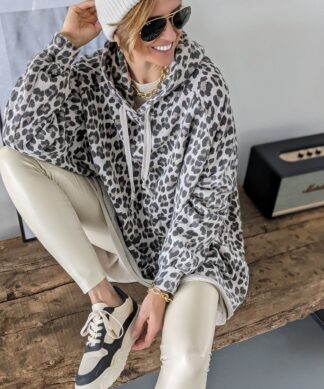 Oversizehoodie CAT NAP – versch. Farben