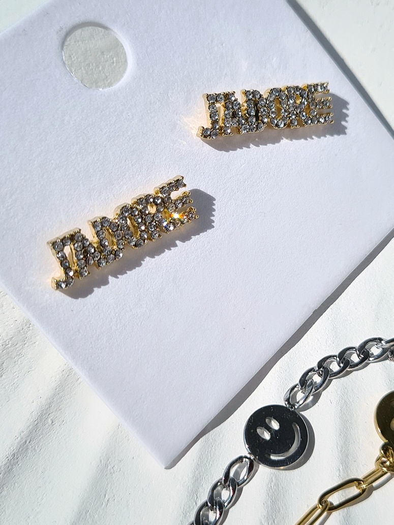 Ohrringe BLING IN J’ADORE – gold SALE