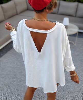 leichter Sweater OPEN BACK 2.0 – versch. Farben