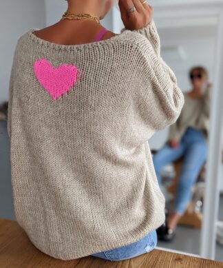 Strickpullover HEART FROM BEHIND