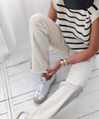 Straight Fit Jeans ELLA – beige