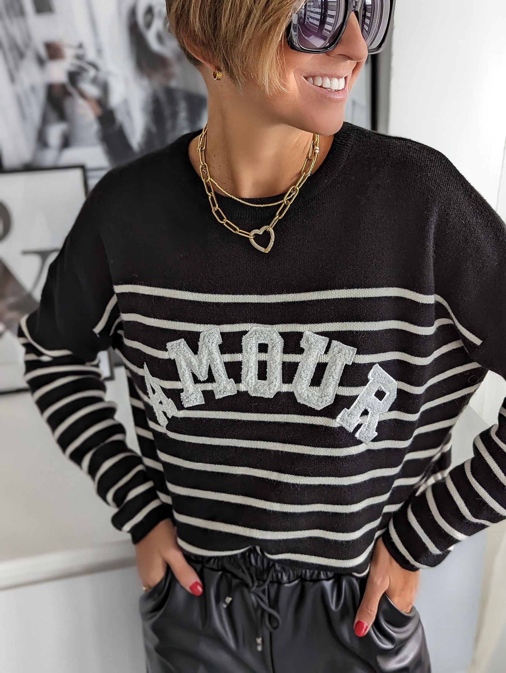 Strickpullover ONE NIGHT IN PARIS