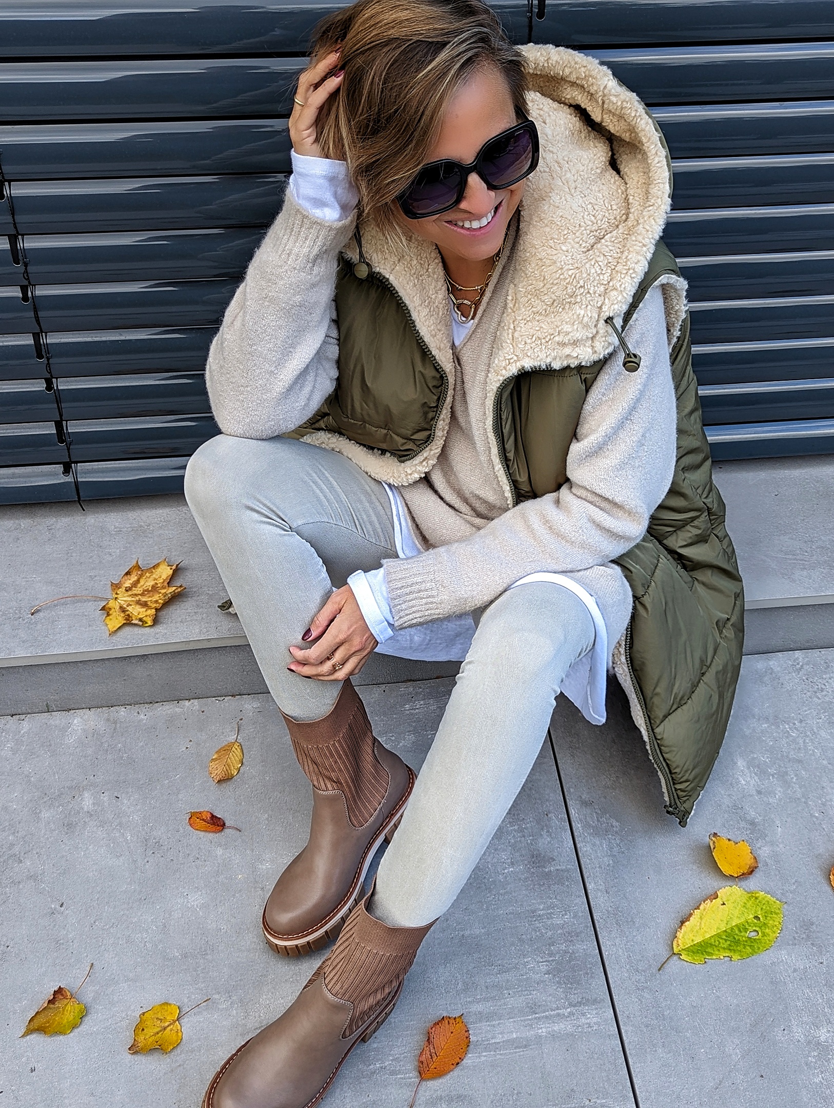 Boots MRS SOCK  – camel