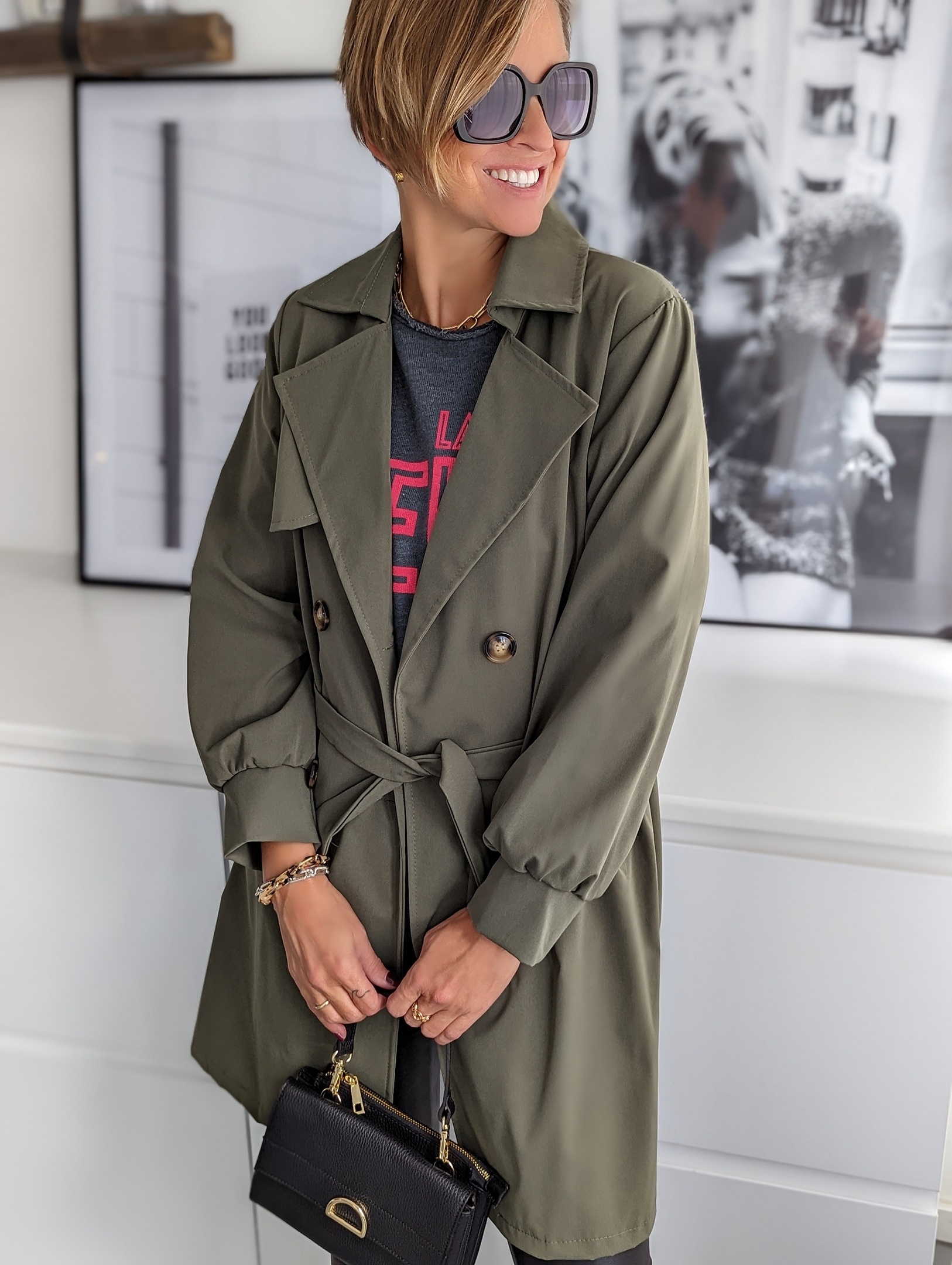 kurzer TRENCH COAT NOVEMBER RAIN- versch. Farben