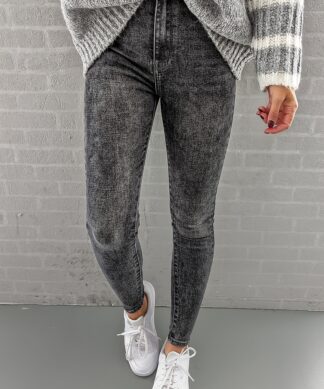 Skinny Jeans TIGHT AND HIGH – clean dark grey