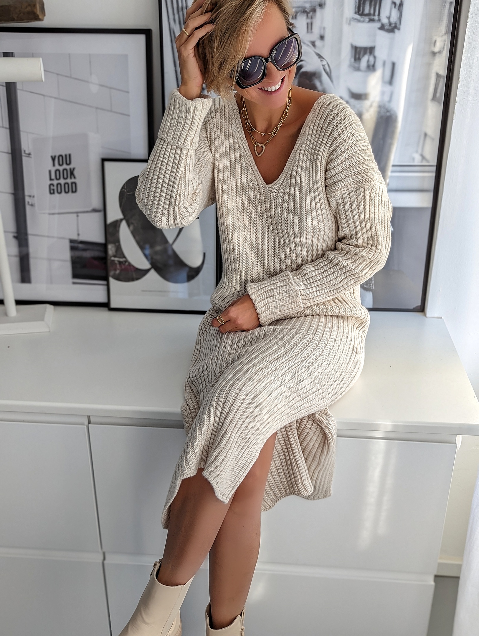 Strickkleid CAMPFIRE – versch. Farben