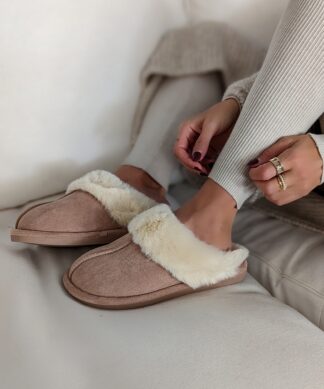 Pantolette QUIET COZY – beige