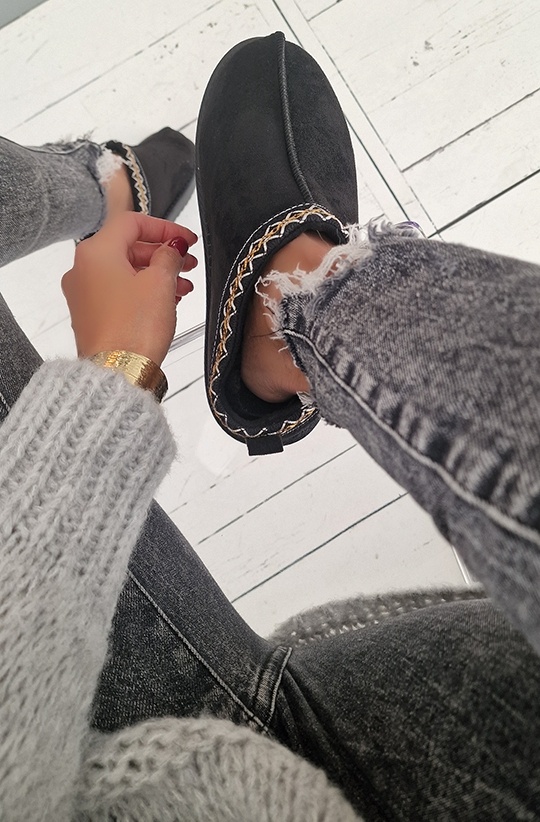 Slipboots SYDNEY – schwarz
