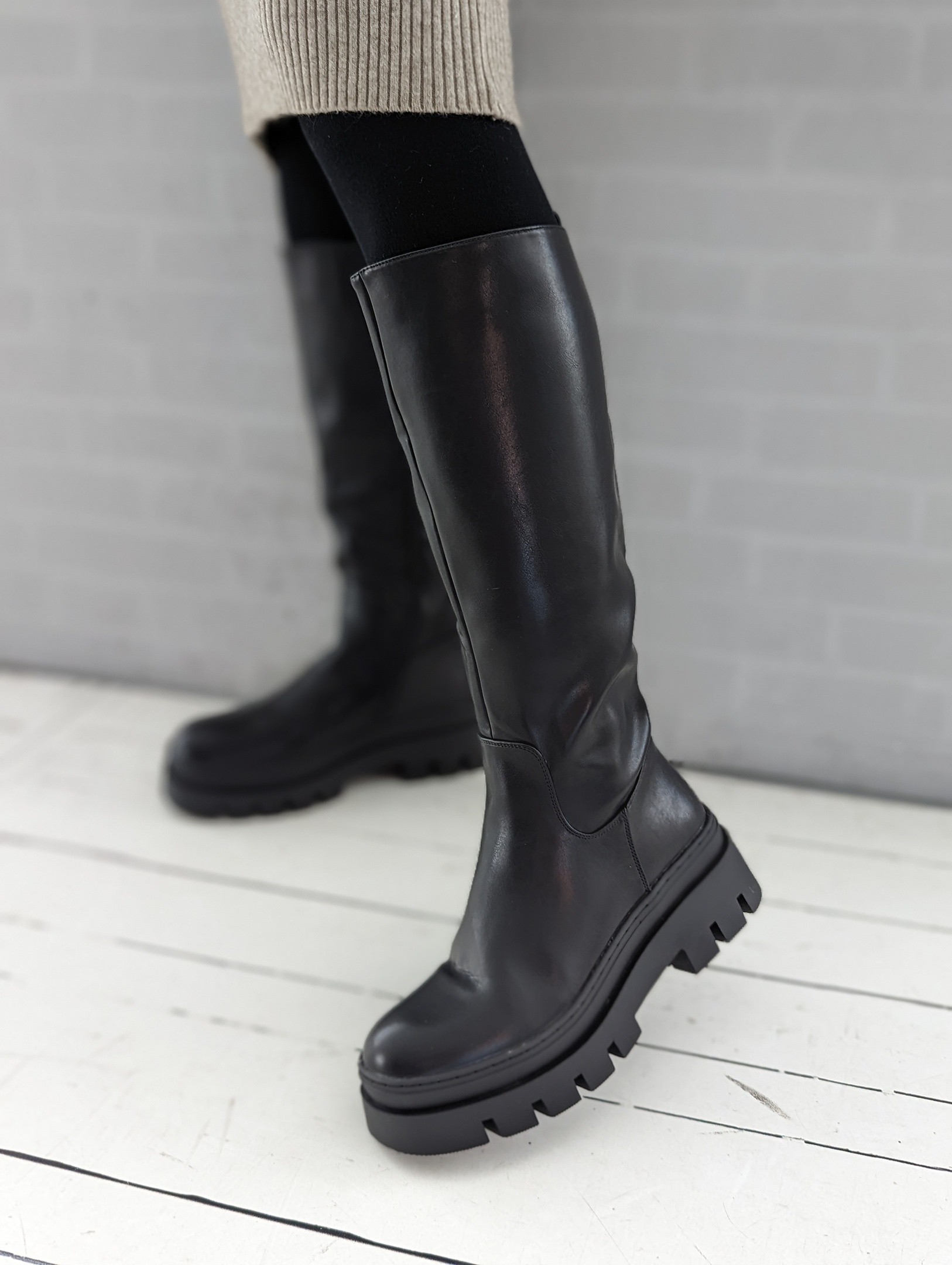 High Boots CLIFTON – SCHWARZ