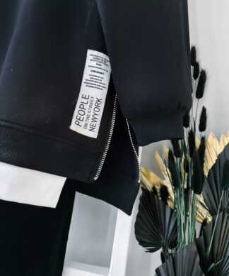 Sweater ZIP N STYLE – schwarz