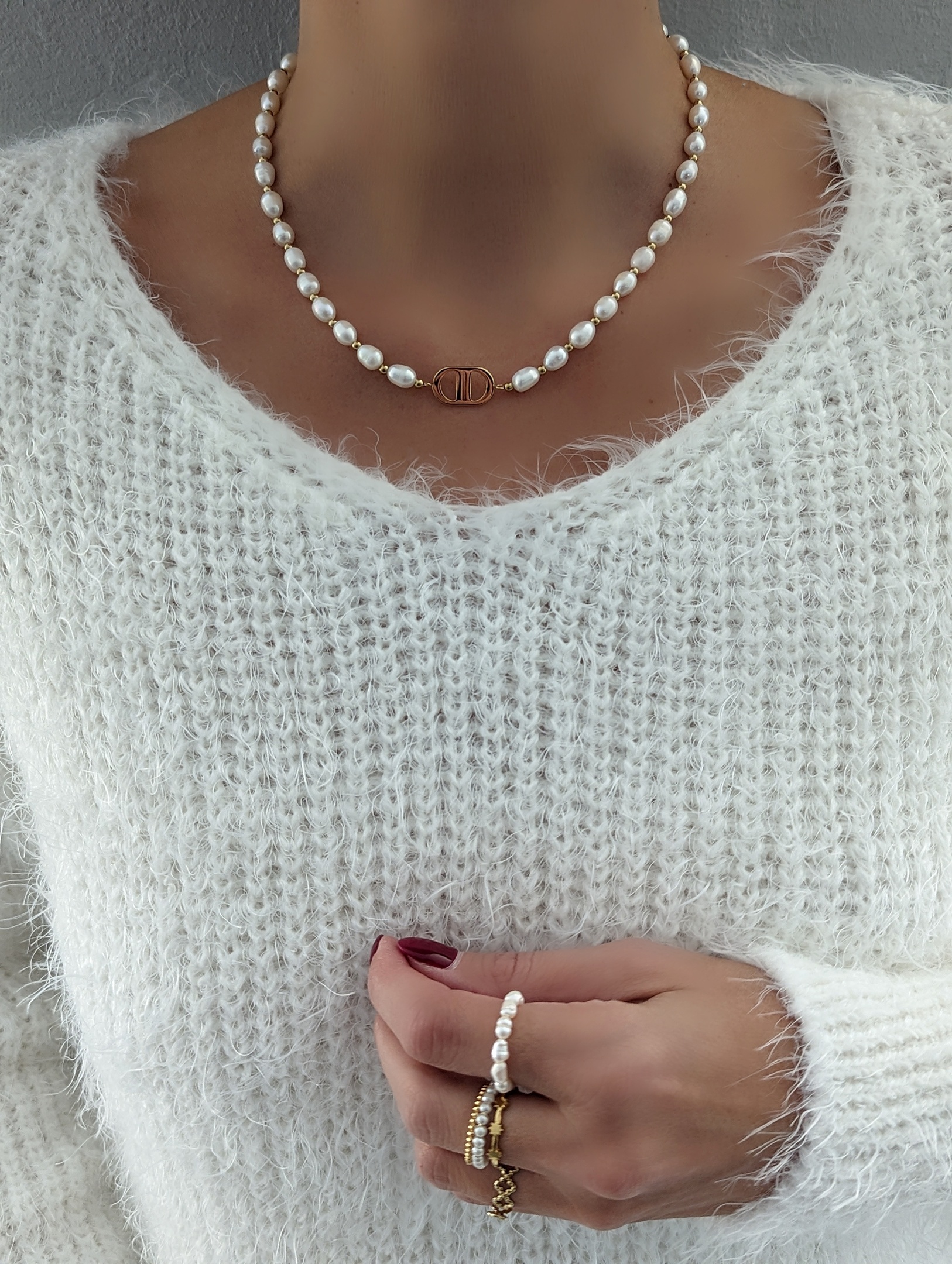 Ring SIMPLE PEARL