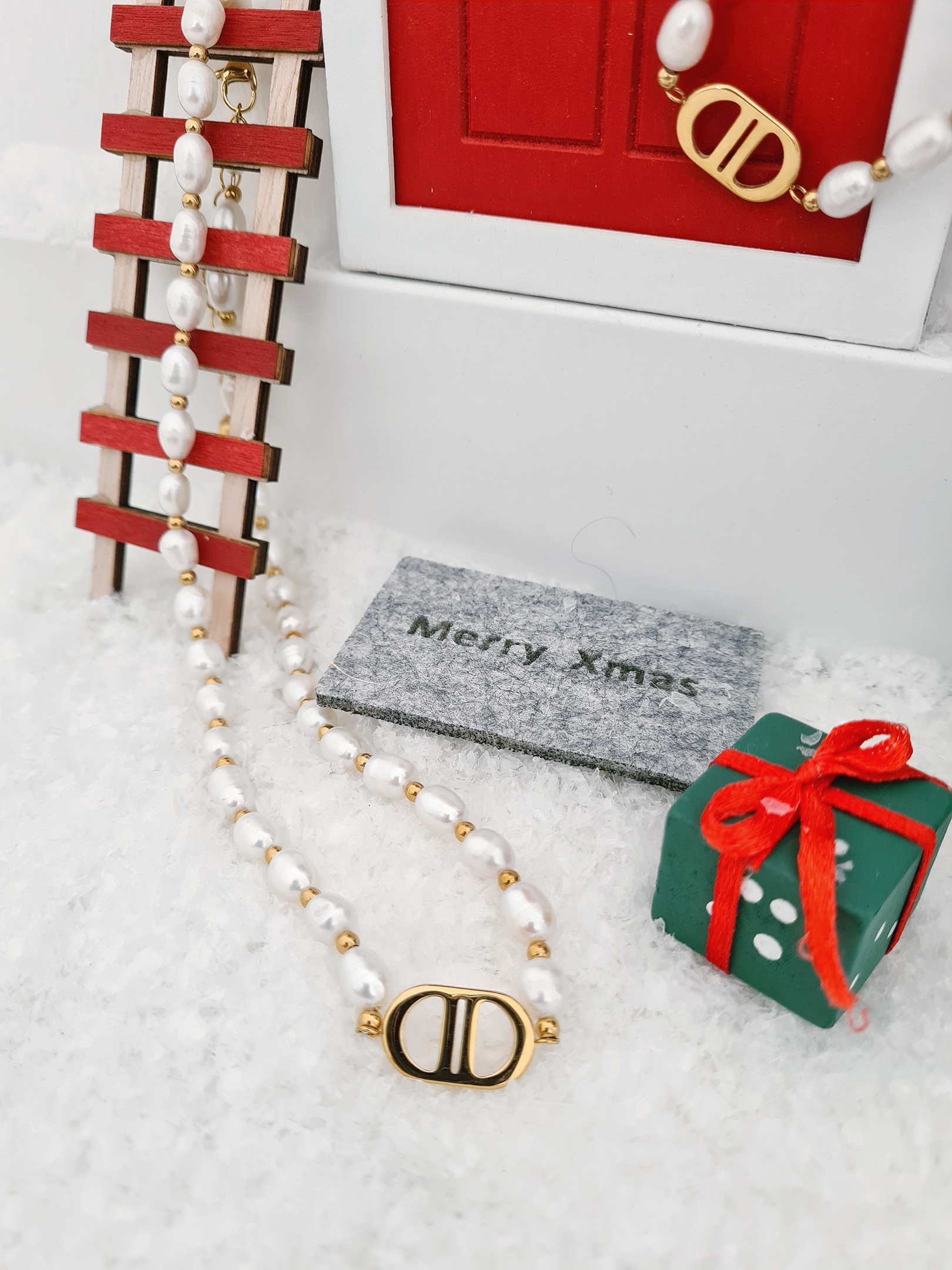 Kette PRETTY PEARLS – gold