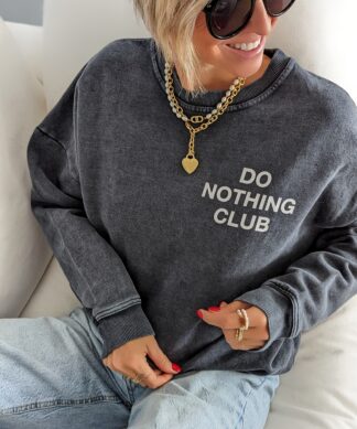 Sweater DO NOTHING CLUB acidwash