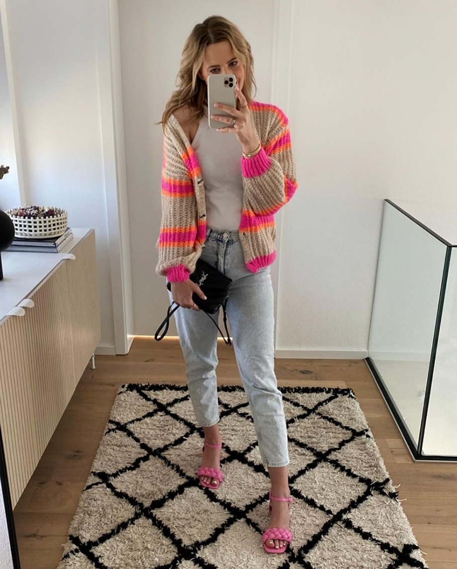 Strickcardigan NEON LINES  2.0