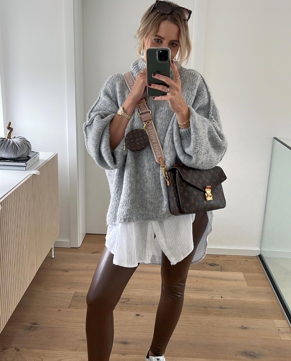 Leggings ATTRACT – schoko – SALE