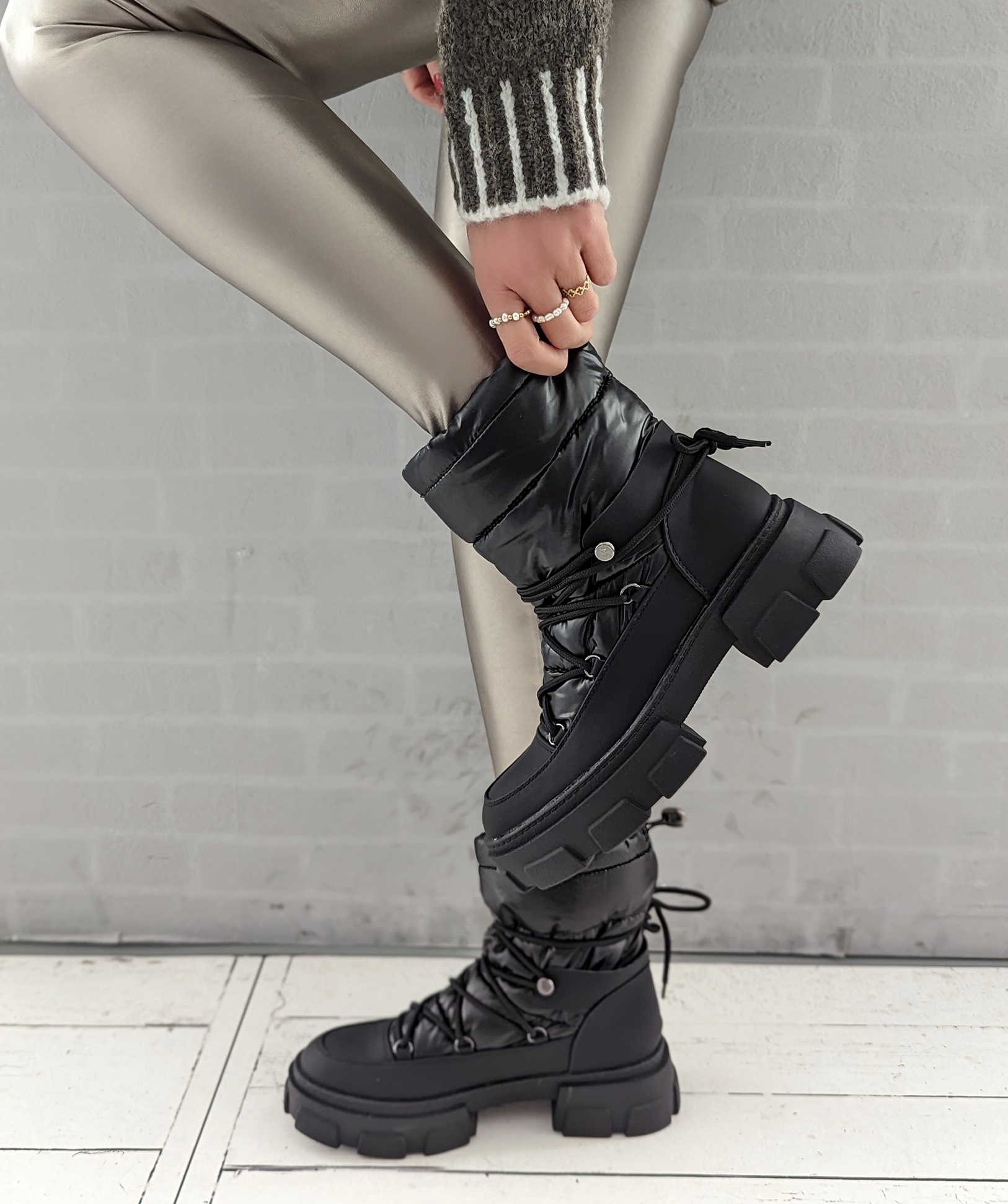 Snow Boots WINTER ROVER – schwarz