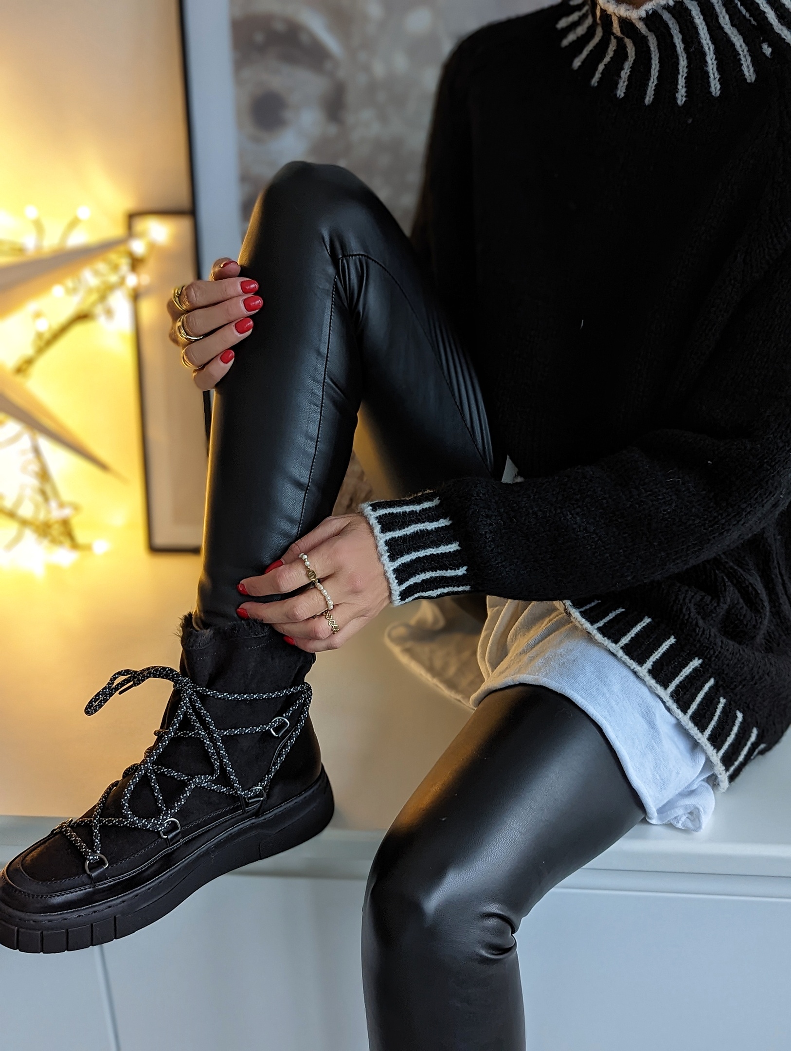 Winter Boots NORDIC DAWN – black