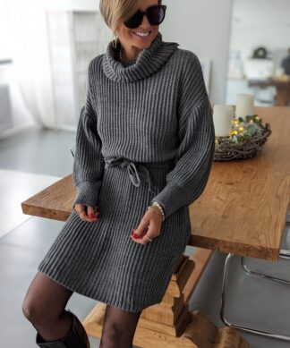 Longpullover TIE UP – versch. Farben SALE