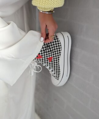 Sneaker WALK OF LOVE – PLAID SALE