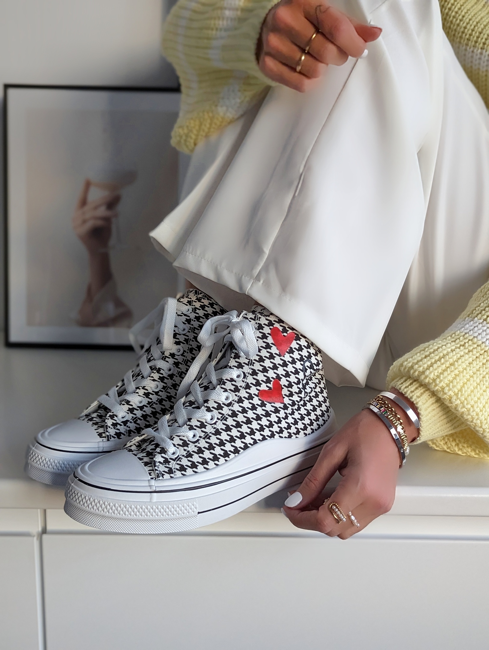 Sneaker WALK OF LOVE – PLAID SALE